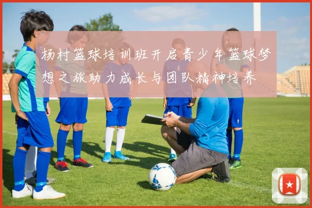 杨村篮球培训班开启青少年篮球梦想之旅助力成长与团队精神培养